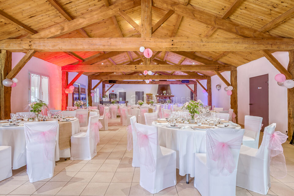 Salle nappée