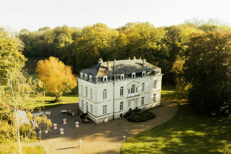 Le château vu du ciel