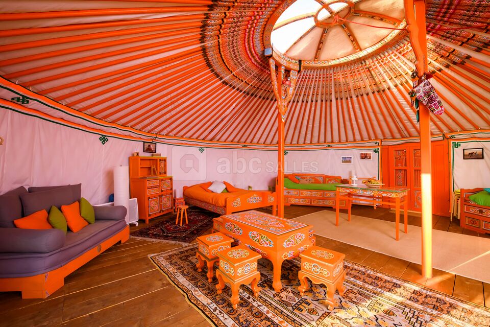 Yourte "Oulan Bator" 7 couchages