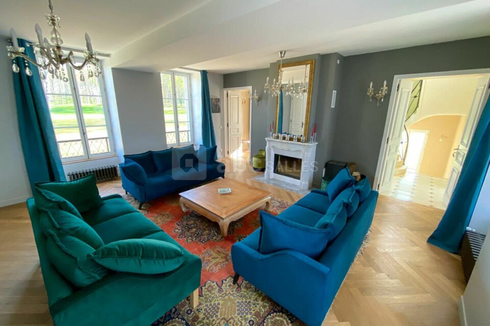 Salon cheminée