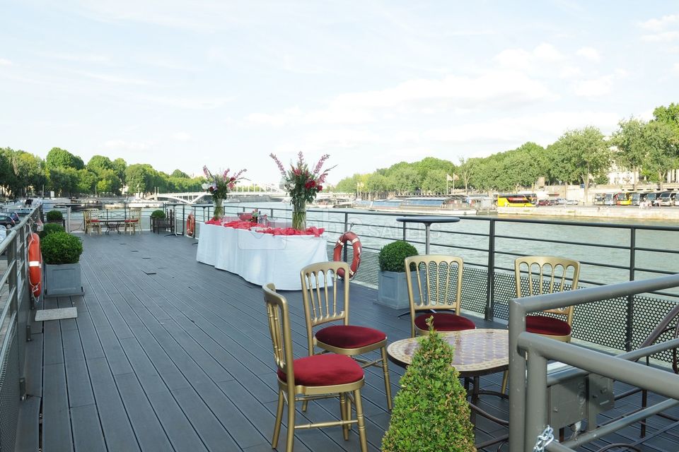 Terrasse pont supérieur