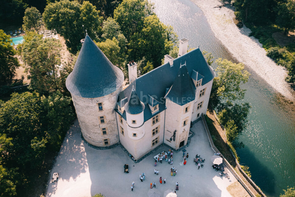 Le Château vue du ciel