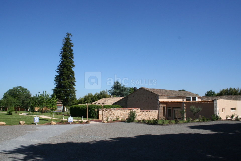 Parking de la salle de réception