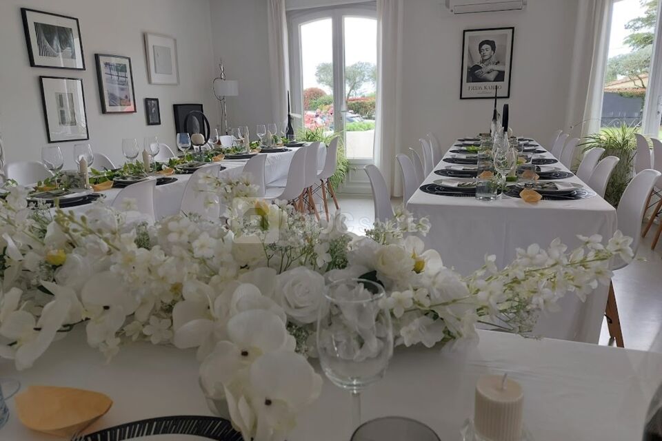 Mariage dans le villa