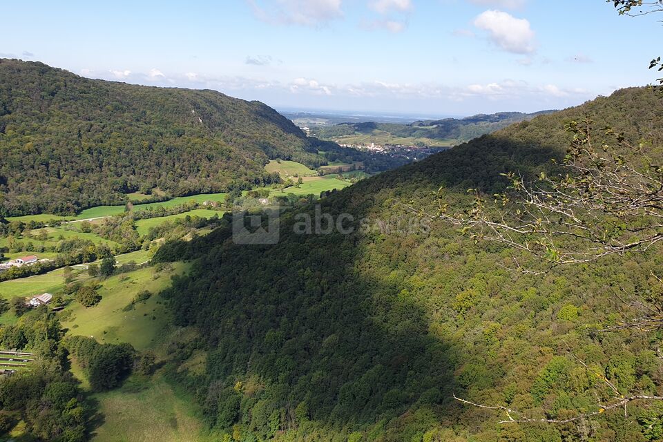 La reculée depuis le belvédère - 1h de randonnée