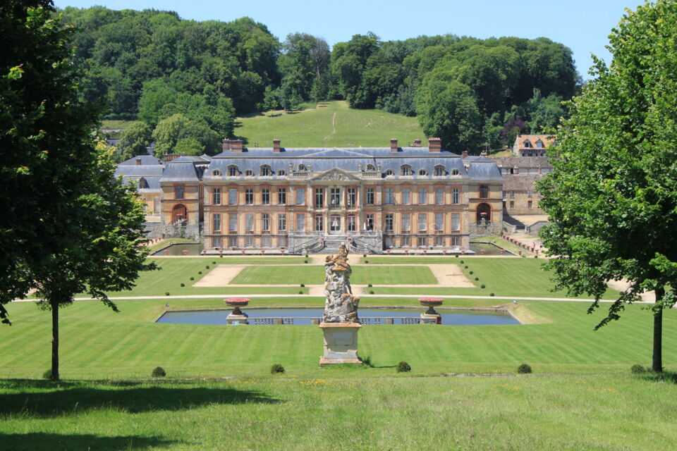 Domaine de Dampierre-en-Yvelines - façade du château