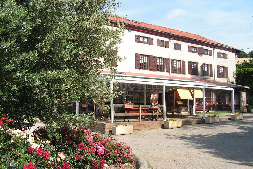 Domaine de la Barollière, Facade ouest