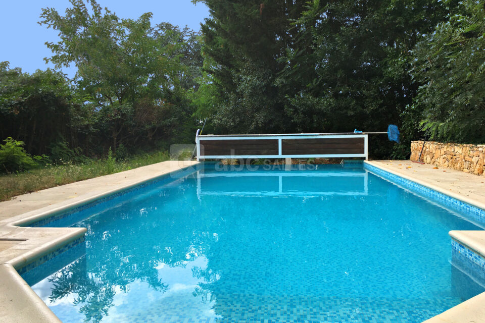 La piscine en été