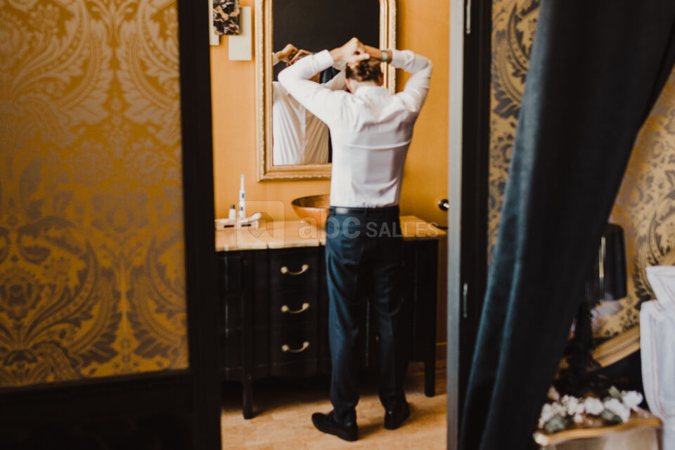 Photo de mariage - Salle de bain