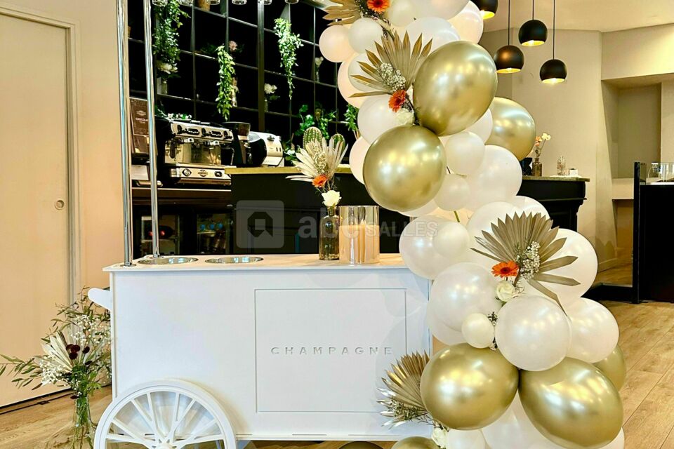 Notre bar à champagne