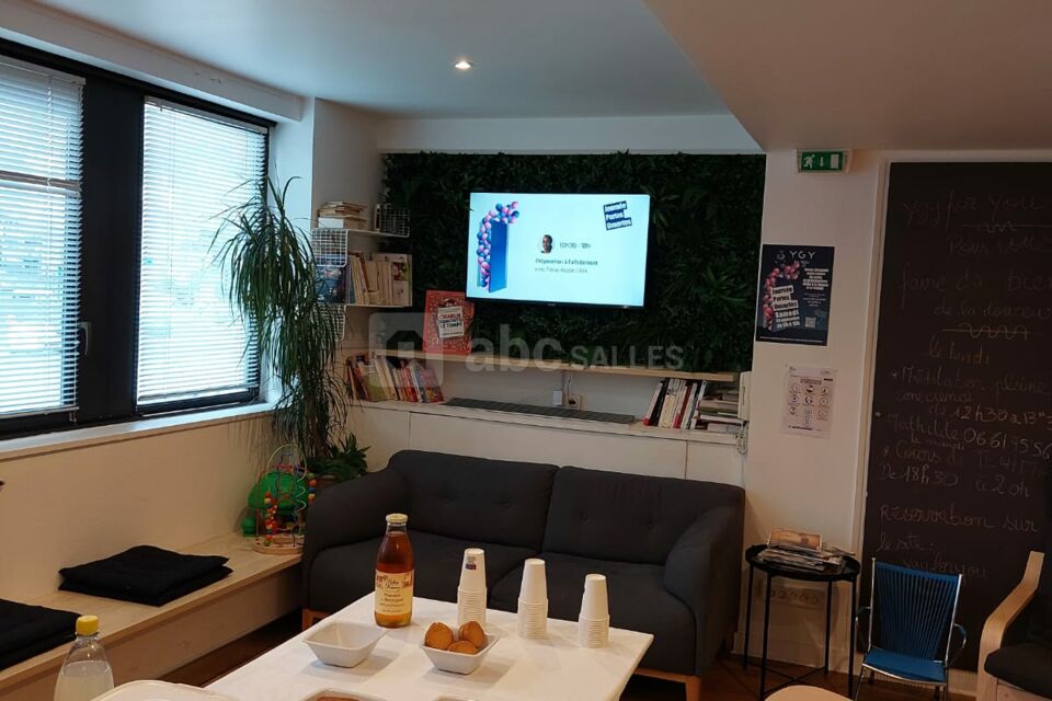 Salle de pause et d'accueil