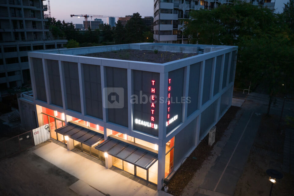 Théâtre vue extérieur drone
