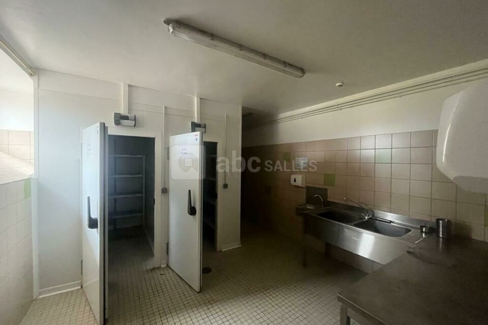 Vue chambres froides