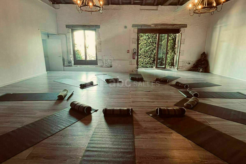 Salle de yoga - configuration yoga
