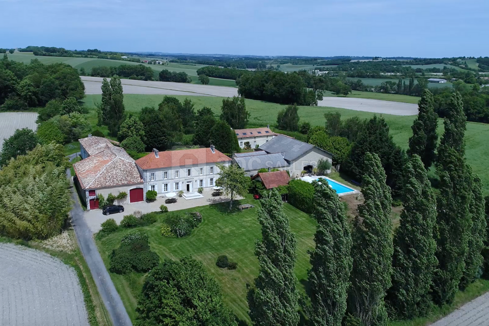 Vue drone domaine