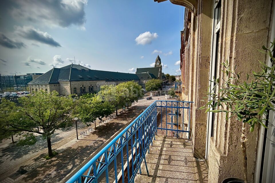 Vue Gare de Metz