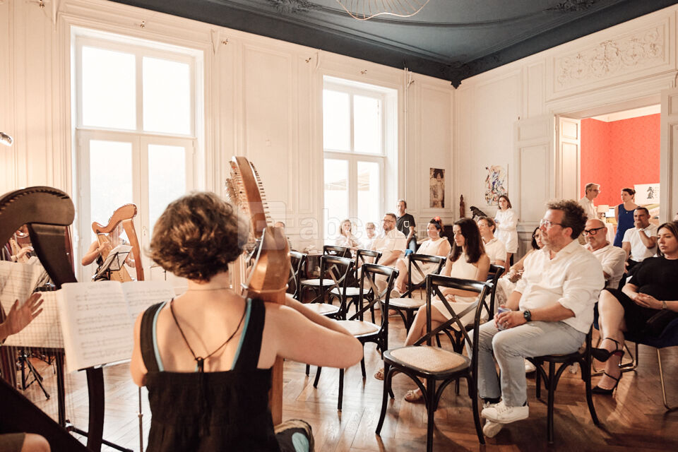 Concert salon bleu