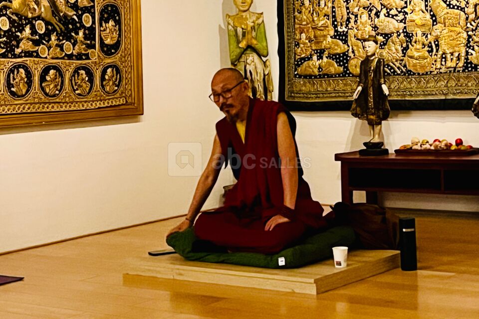 Salle insonorisée, idéale pour formation ou scéances de métitation, yoga etc.