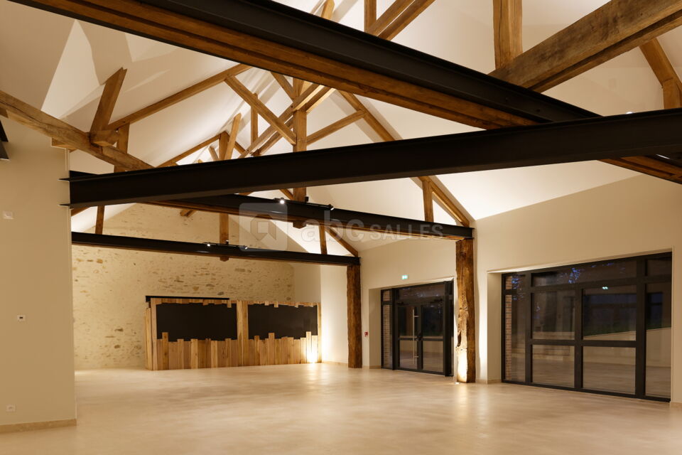 Salle vue de nuit