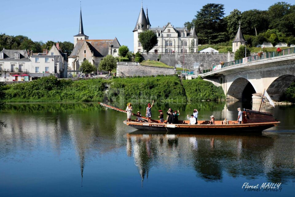 Environs immédiats ballade en bateau sur le Cher