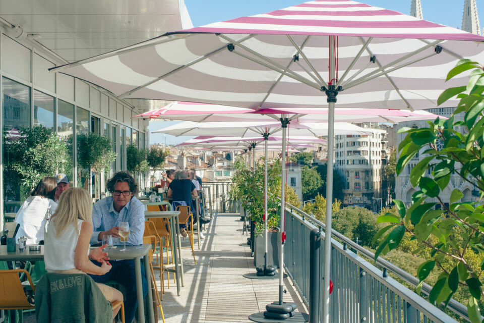 Terrasse rooftop Les Réformés