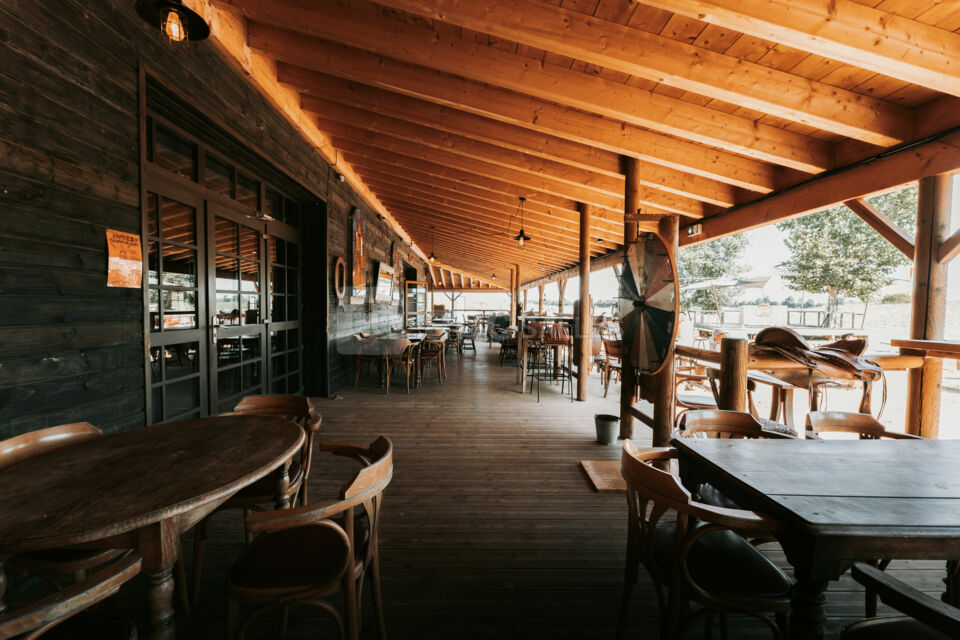 La terrasse du Saloon