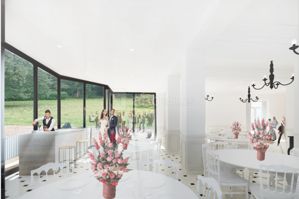 Veranda salle de réception
