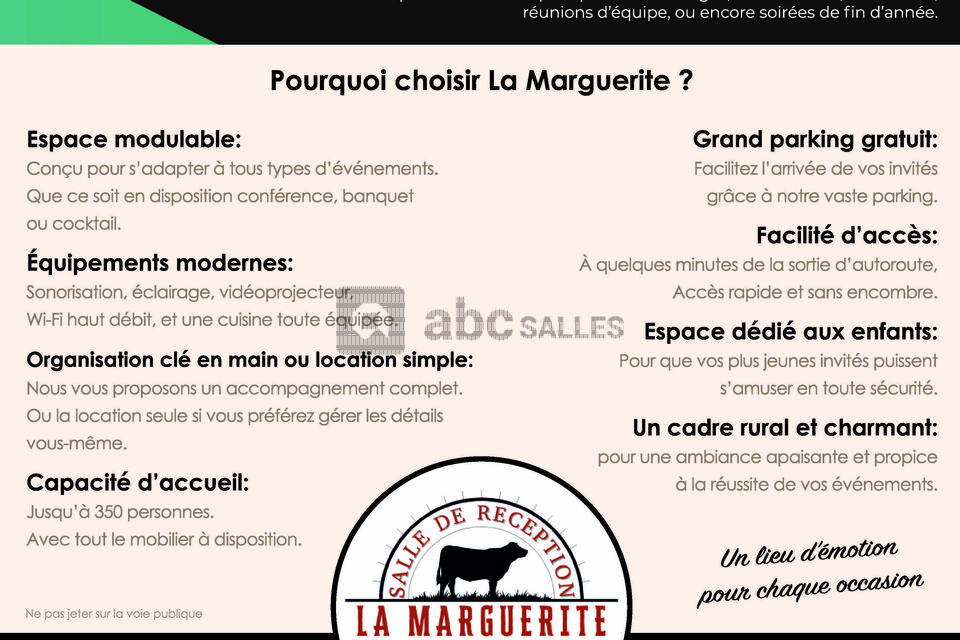 Salle de Reception la Marguerite