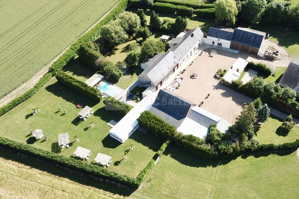 Domaine de l'Ozane - Vue aérienne