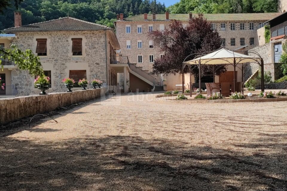 Vu du domaine de la cour d'honneur