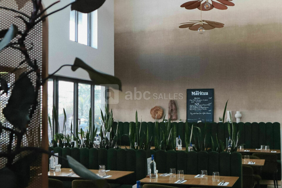 Intérieur du restaurant chez Maritxu