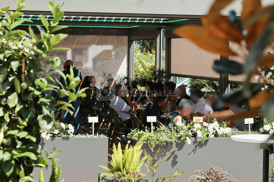 Terrasse du restaurant chez Maritxu
