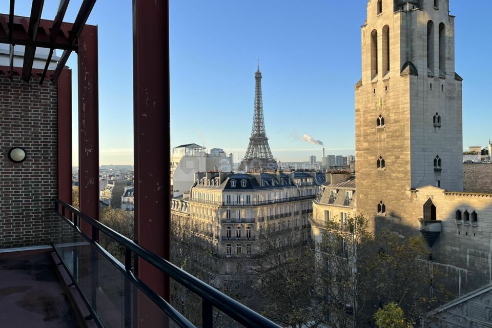 Vue du balcon (entièrement accessible)